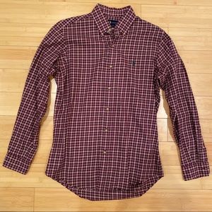 Ralph Lauren Red Plaid Button Down